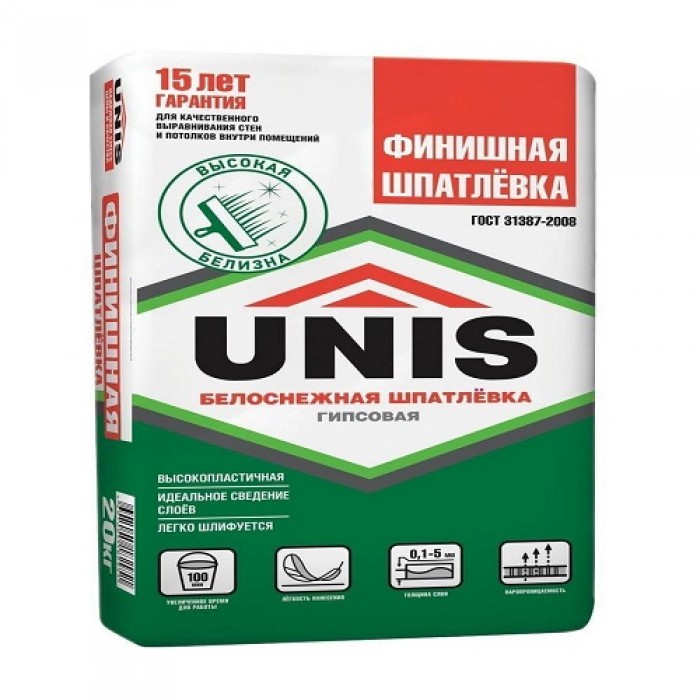 Шпаклевка 20 кг. Юнис финишная шпаклевка (20кг). Шпатлевка гипсовая pufas 20кг. Финишная шпатлёвка Юнис 20 кг. Юнис Экослой гипсовая штукатурка.